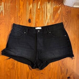 ASOS Black Jean Shorts